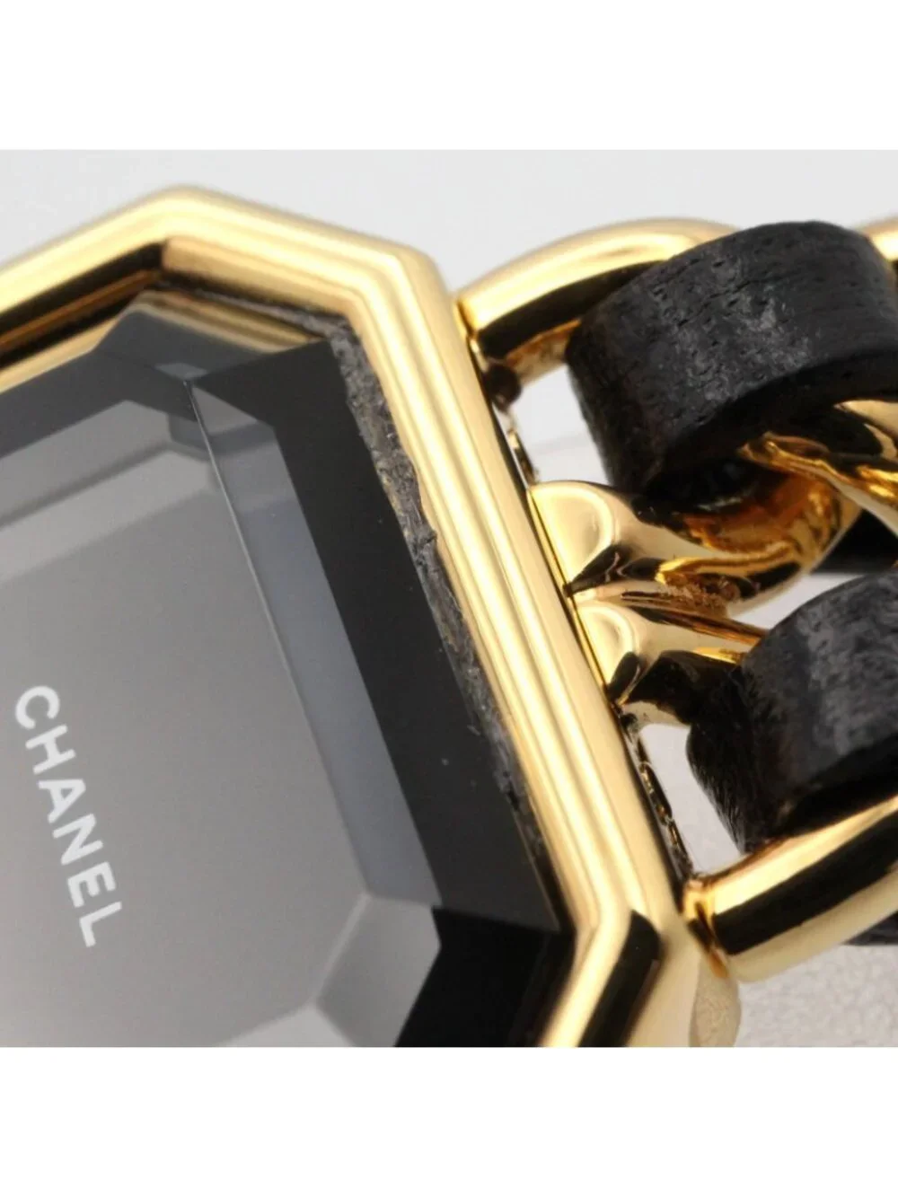 Chanel Watch Premiere S Black Leather